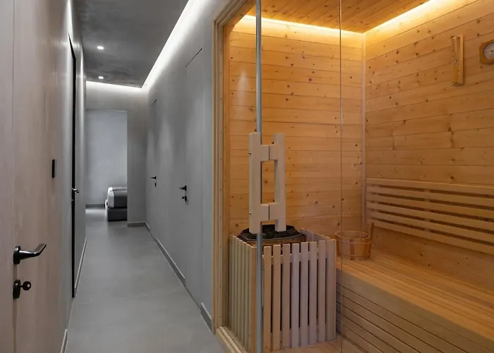 Gaia Luxury Sauna And Pool By Pikhost 别墅 *